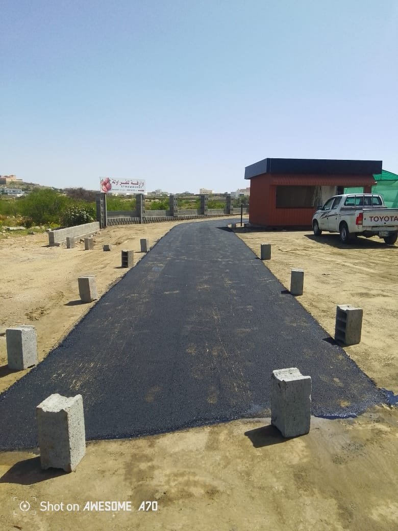 مشاريع اسفلت جازان